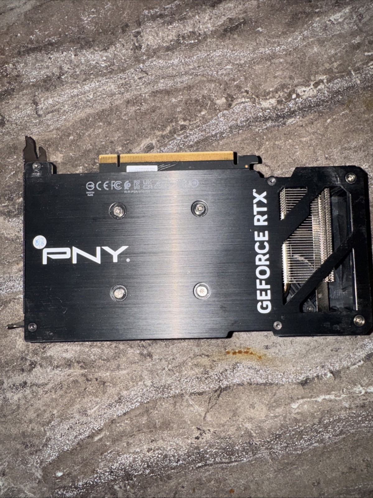 (FOR PARTS) PNY RTX 4060 Verto Dual GPU (Dummy Core And VRAM) *AS IS*