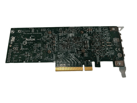 Y40PH Dell Broadcom 57810S Dual Port 10Gb Network Adapter HH Bracket No SFPs