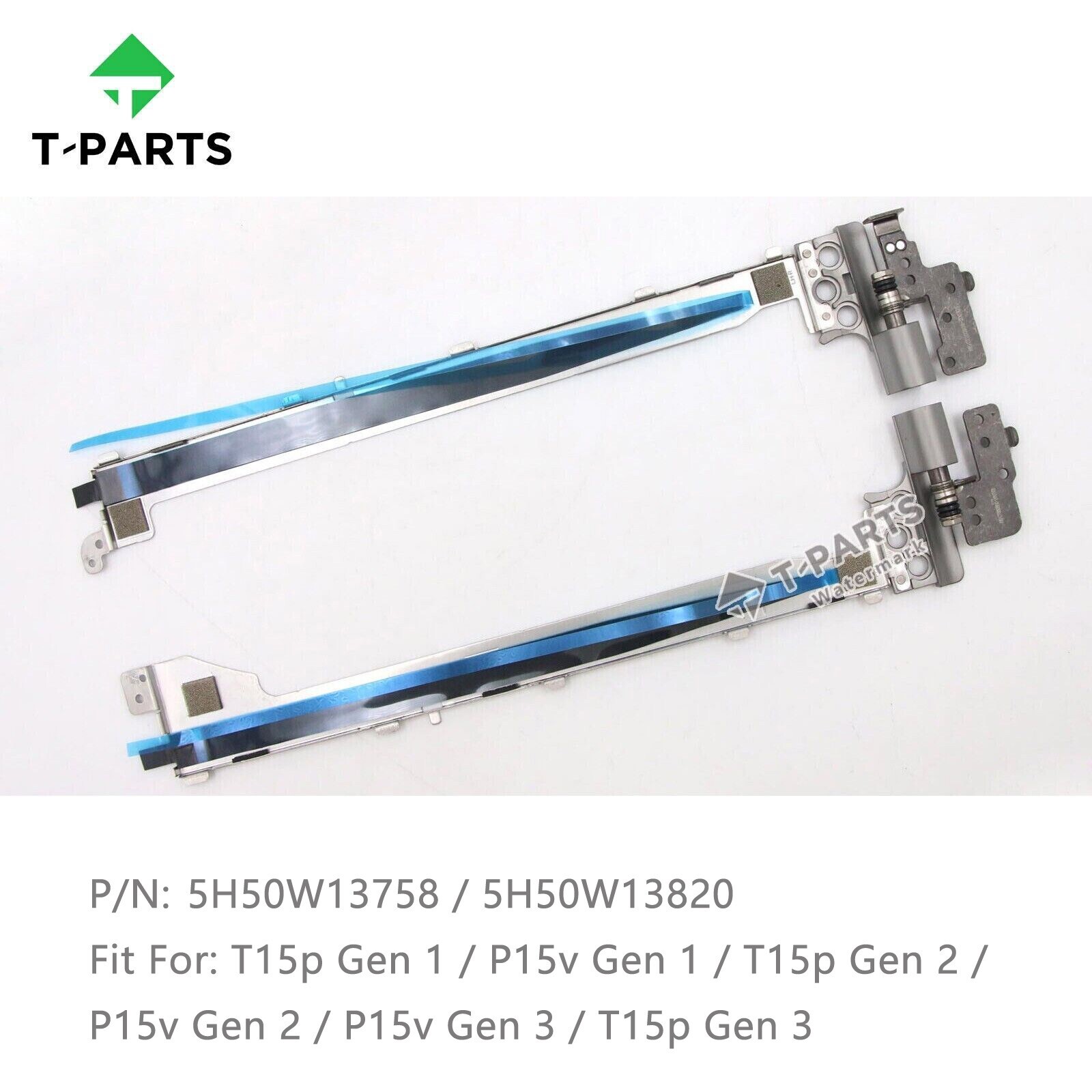 LCD Hinges UHD For Lenovo ThinkPad P15V Gen 1 Gen 2 Gen 3 T15P Gen 1 Gen 2 Gen 3