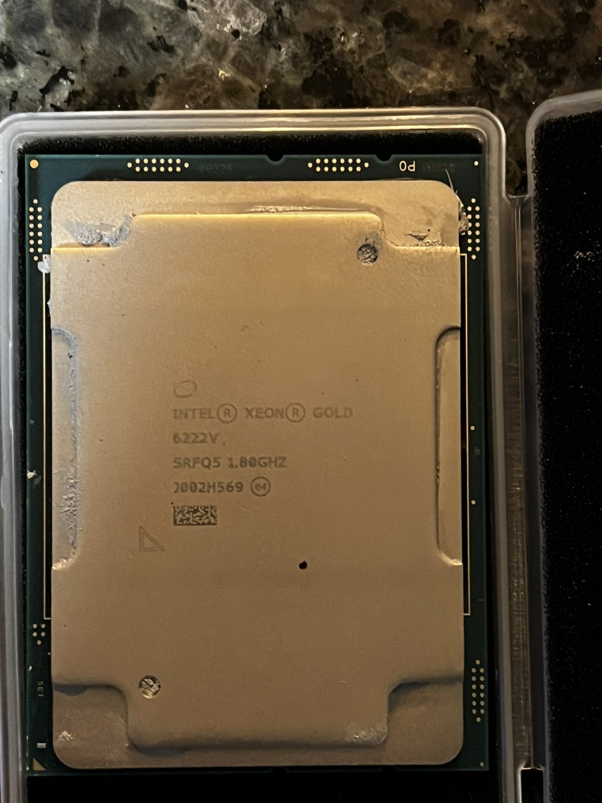 Intel Xeon Gold 6222V 1.80GHz 20C 27.5MB 115W FCLGA3647 Processor SRFQ5