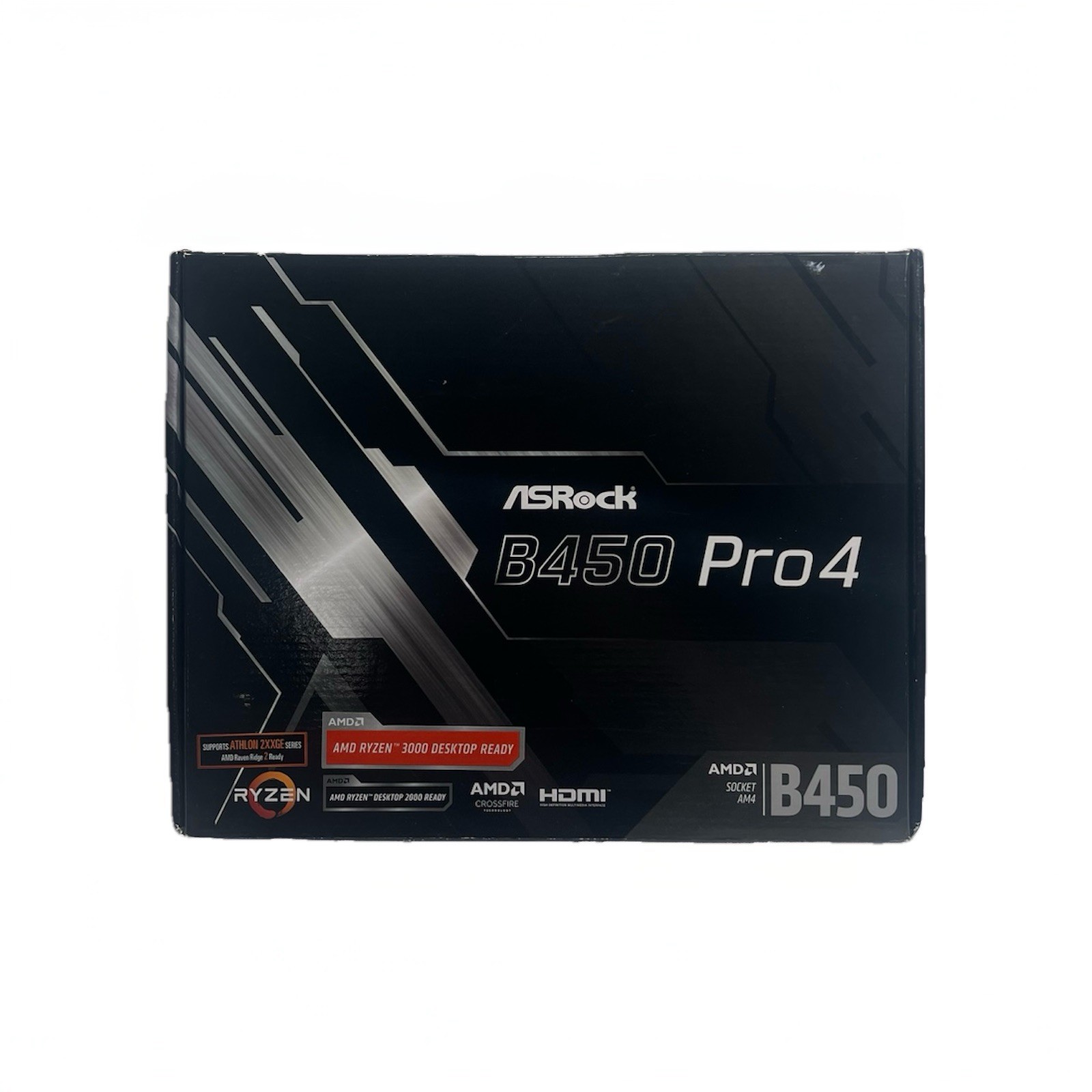 ASRock B450 Pro4 AM4 ATX Motherboard + G.SKILL 16GB DDR4 3200MHz + PCIe Riser