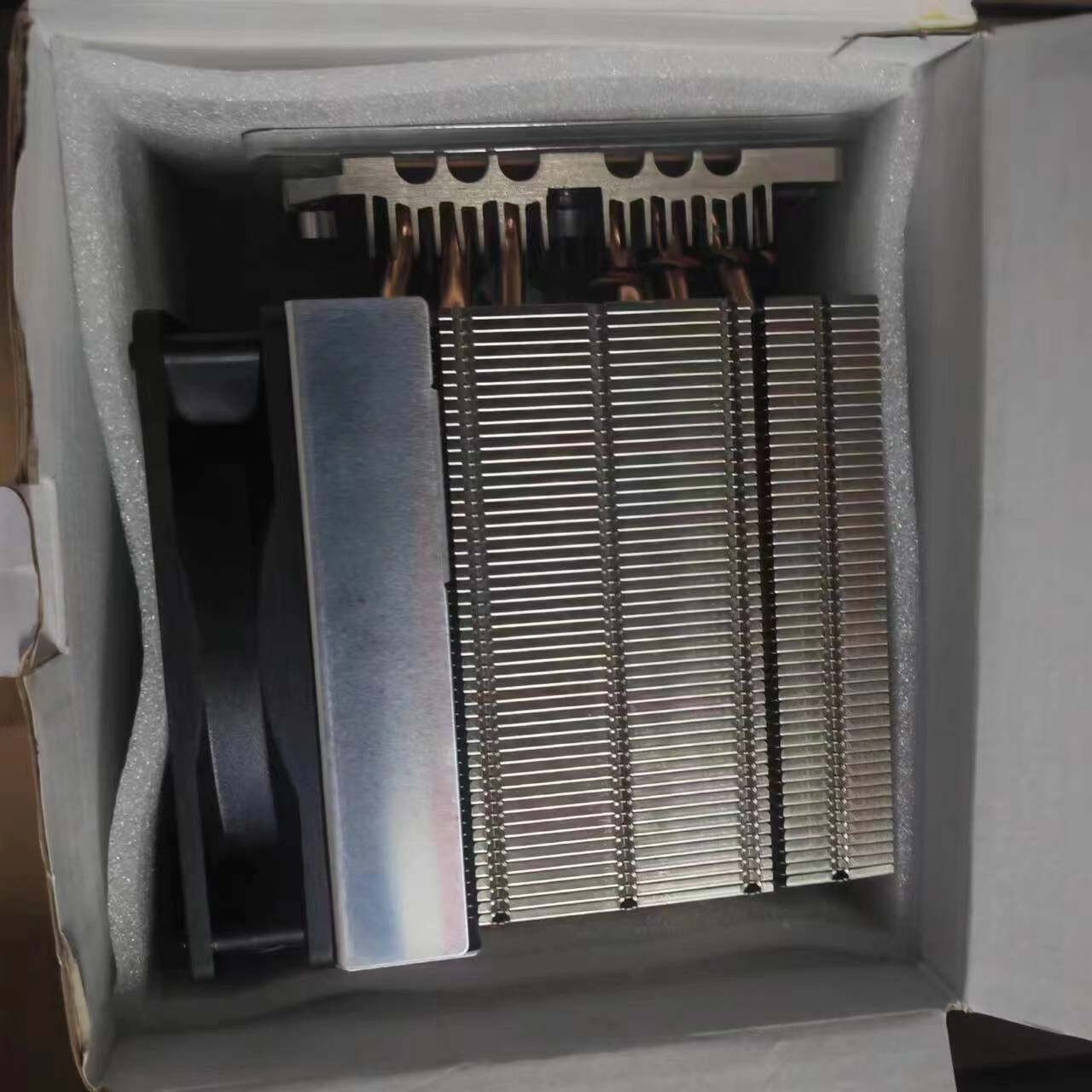 LGA3647 CPU Cooler 4U Rectangular Active Tower Heatsink for Desktop Server 280w