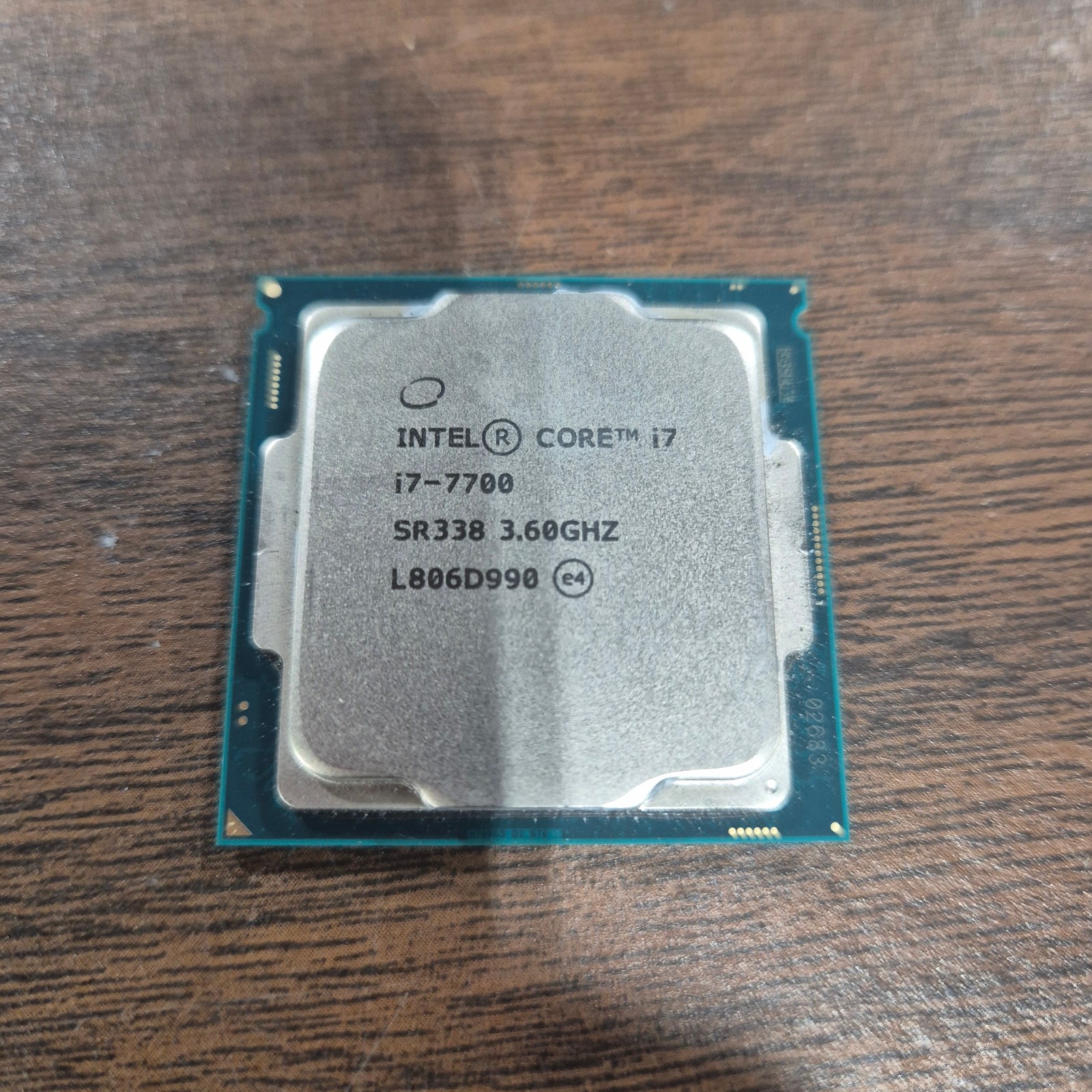Intel Core i7-7700 3.6 GHz 8 GT/s LGA 1151 Desktop CPU Processor SR338