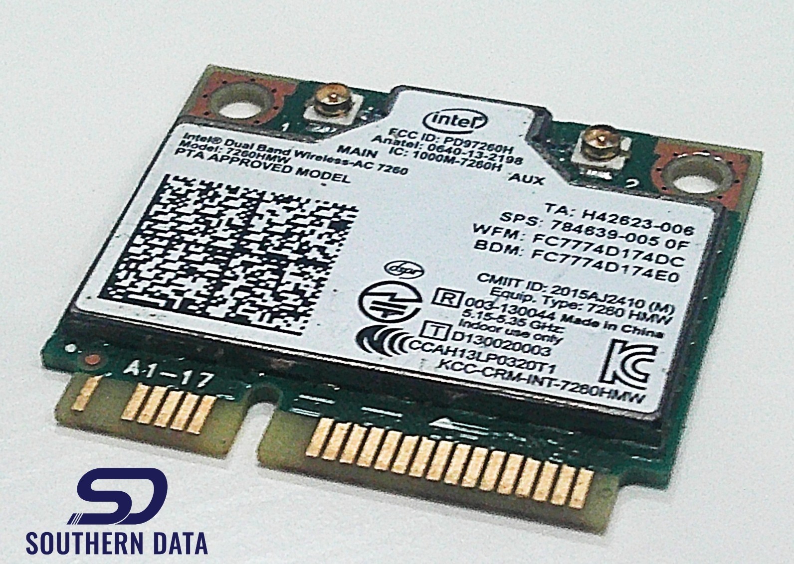 Lot of 150 Intel Dual Band Wireless-N 7260/AC7260 7260HMW AN 802.11a/g/n