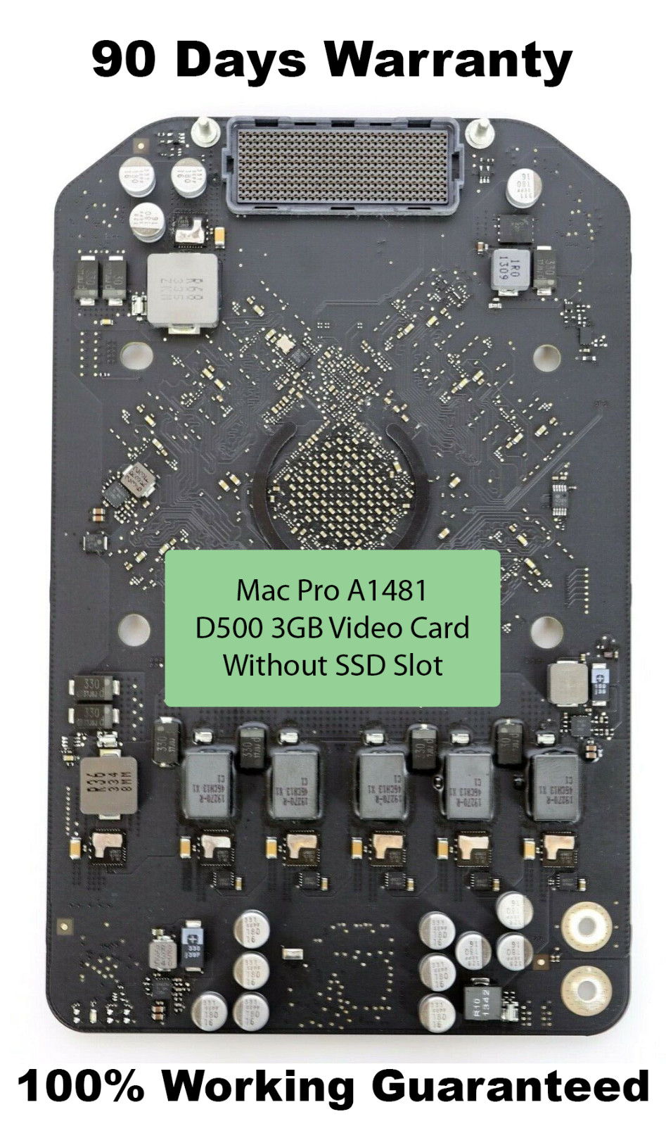 Apple Mac Pro 2013 A1481 820-3532-A NO SSD Slot AMD D500 3GB Video Card 661-7531