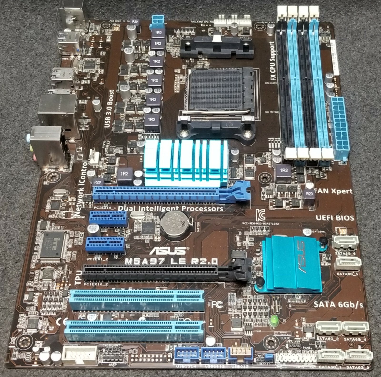 (Untested/ No I/O Shield) ASUS M5A97 R2.0 Motherboard AM3+ AMD 970 DDR3 SATA 6Gb