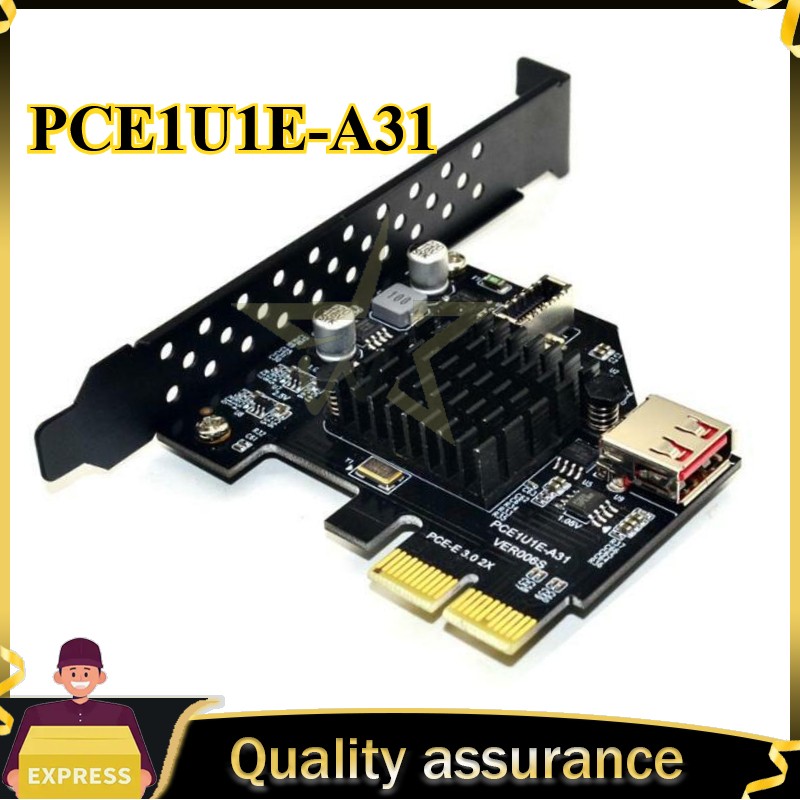 USB Adapter Raiser TYPE-E 10Gbps+USB2.0 PCI Express 3.0 USB 3.1 PCI-E Card PCIE
