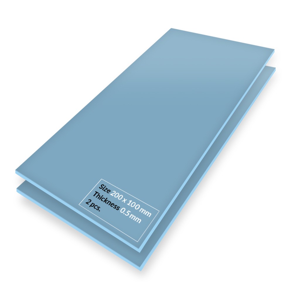 ARCTIC TP-3 Premium Performance Thermal Pad 200x100x0.5 mm (2 Pack) Conductive