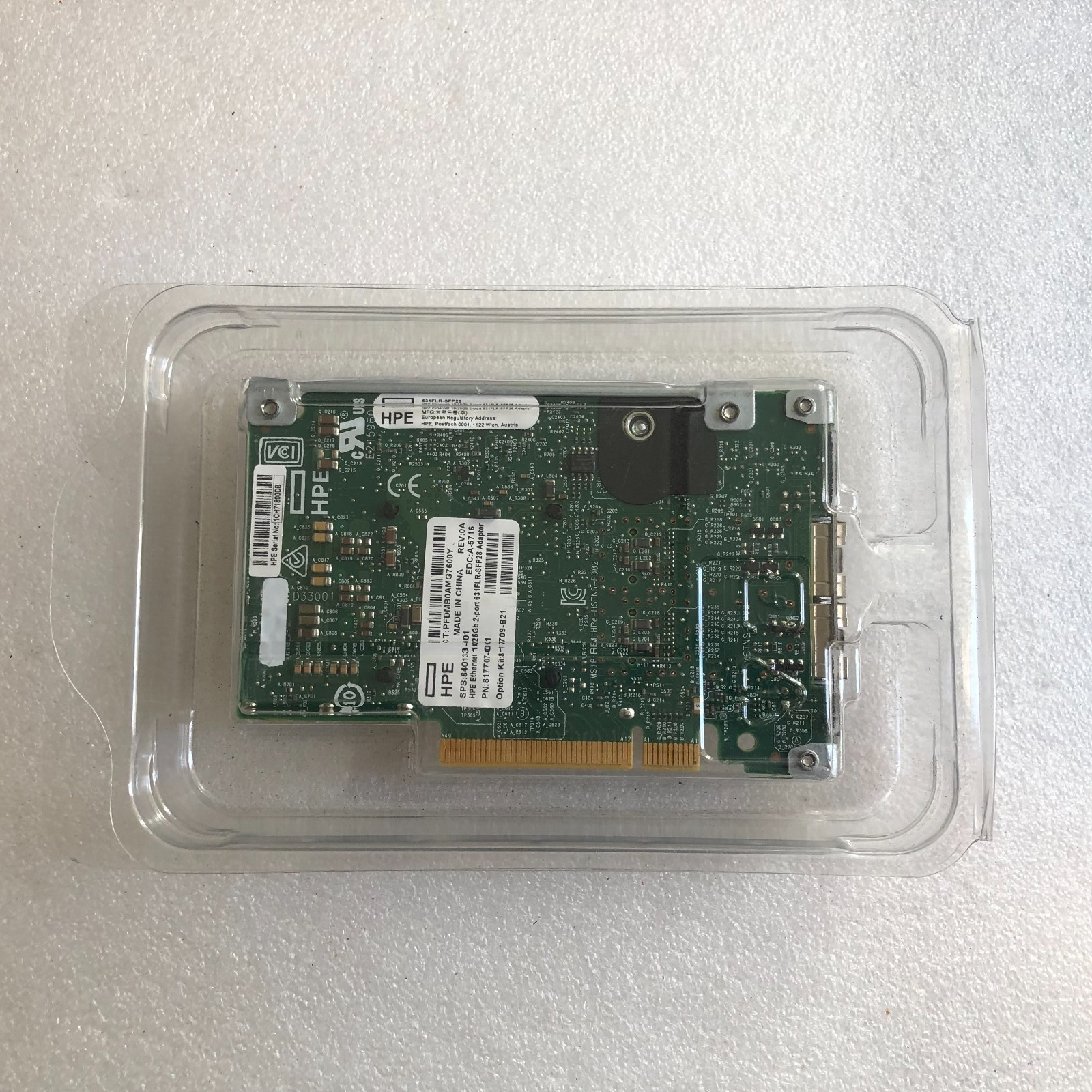 HPE 817707-001 840133-001 631FLR-SFP28 2-Port 10/25Gb Ethernet Network Adapter