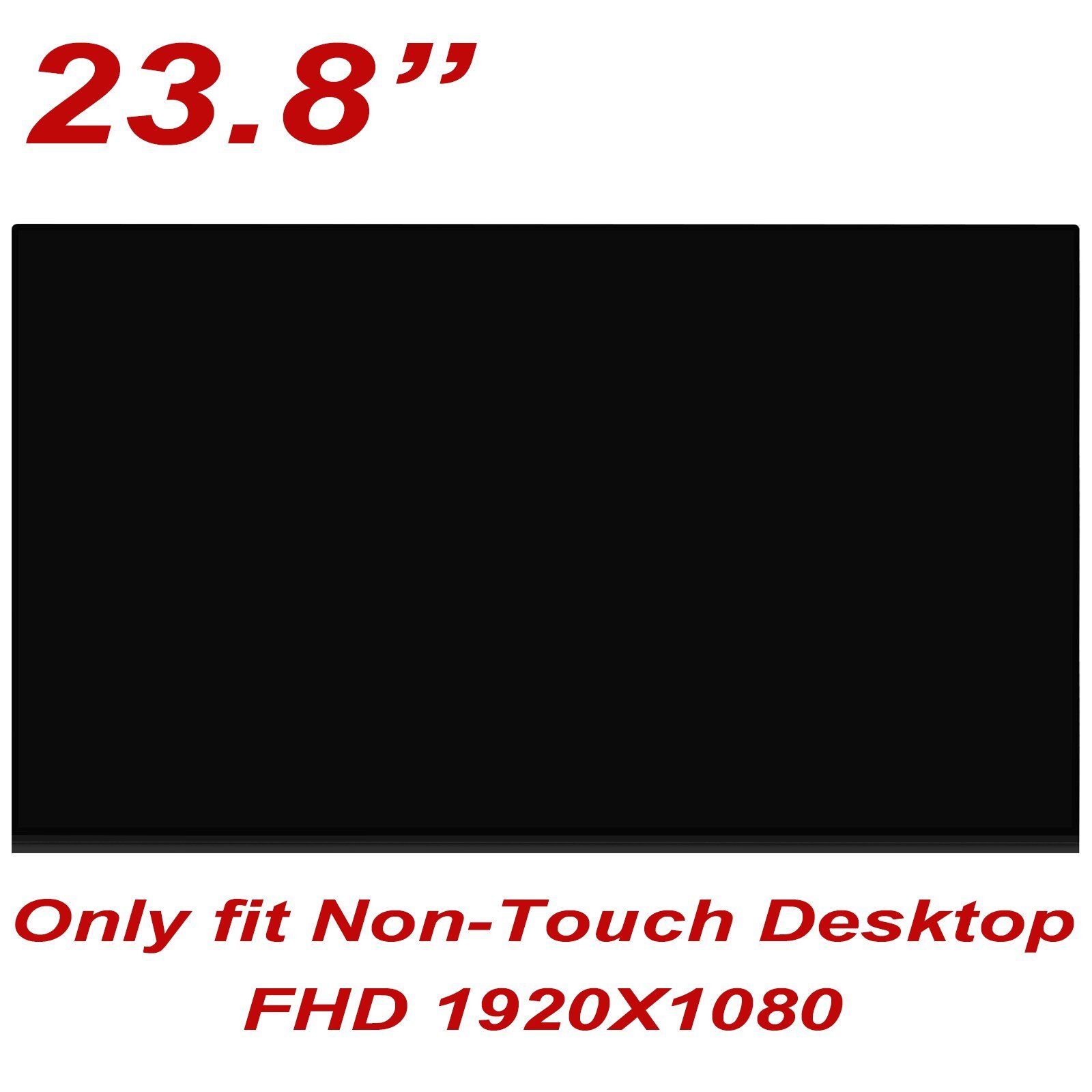 A++ Brand MV238FHM-N20 For HP 23.8″ AIO 24-df0130m Non-Touch LCD Screen Display
