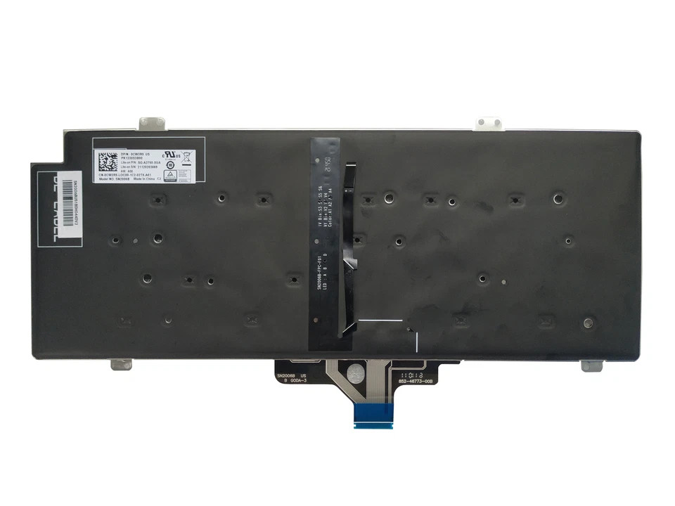 For Dell 0CW3R5 Latitude 5420 US Keyboard Backlit 7420 7520 Not for E5420