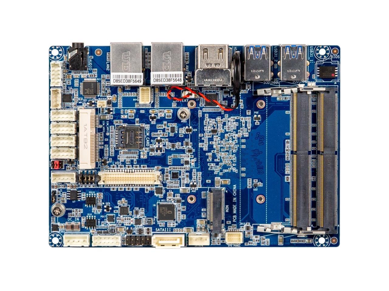 GIGAIPC QBiP-6412A 3.5″ SubCompact Embedded Motherboard with Intel Celeron J6412