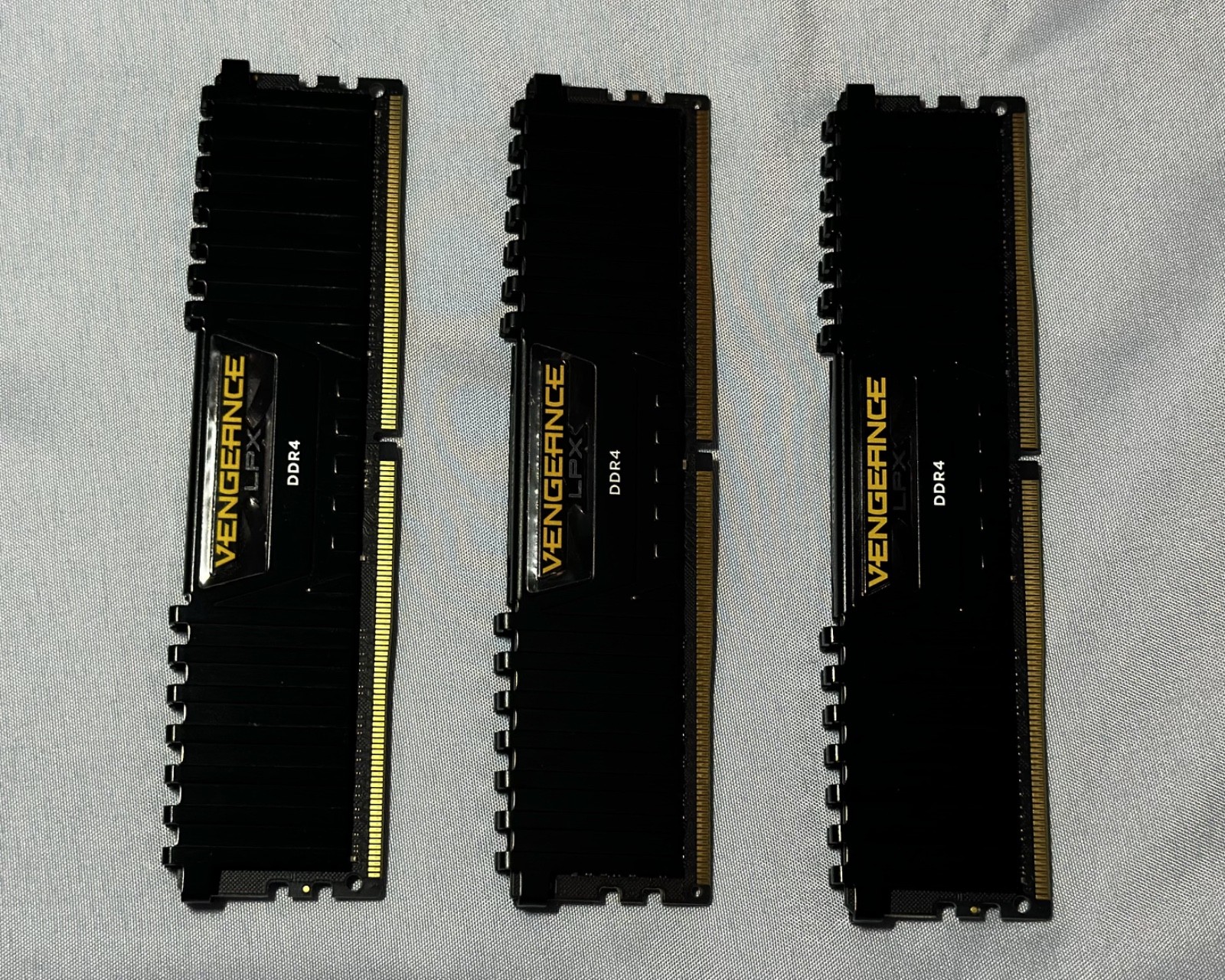 Corsair Vengeance 3x8GB (24GB) DDR4 2666MHz C16 Ram Memory Black
