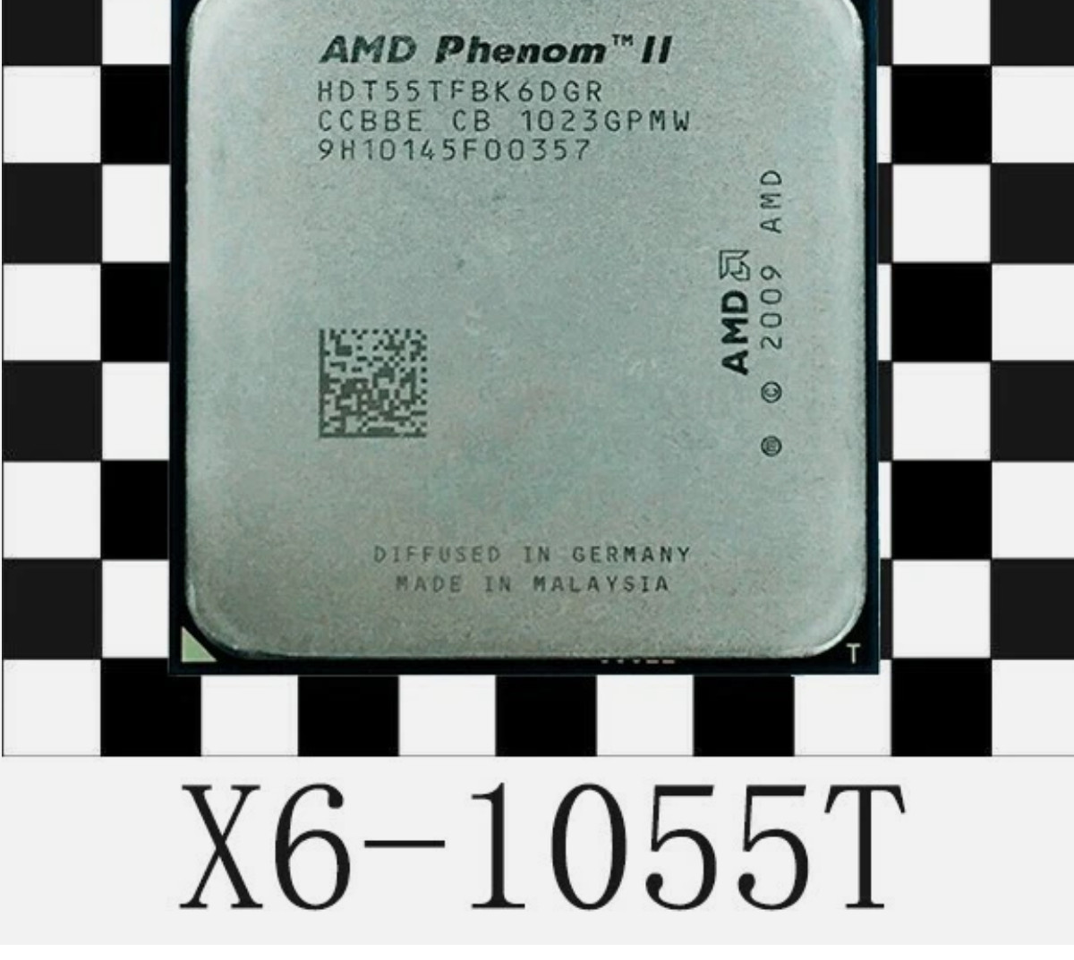 AMD Phenom II X6 1055T Six Core 2.8GHz 9MB Socket AM3 125W CPU Processor