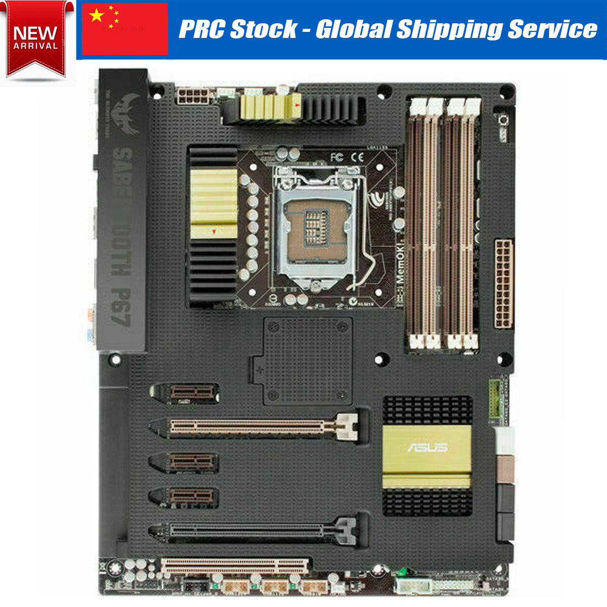 ASUS SABERTOOTH P67 LGA 1155 Intel P67 USB 2.0 USB 3.0 PS/2 SATA 6Gb/s SATA3