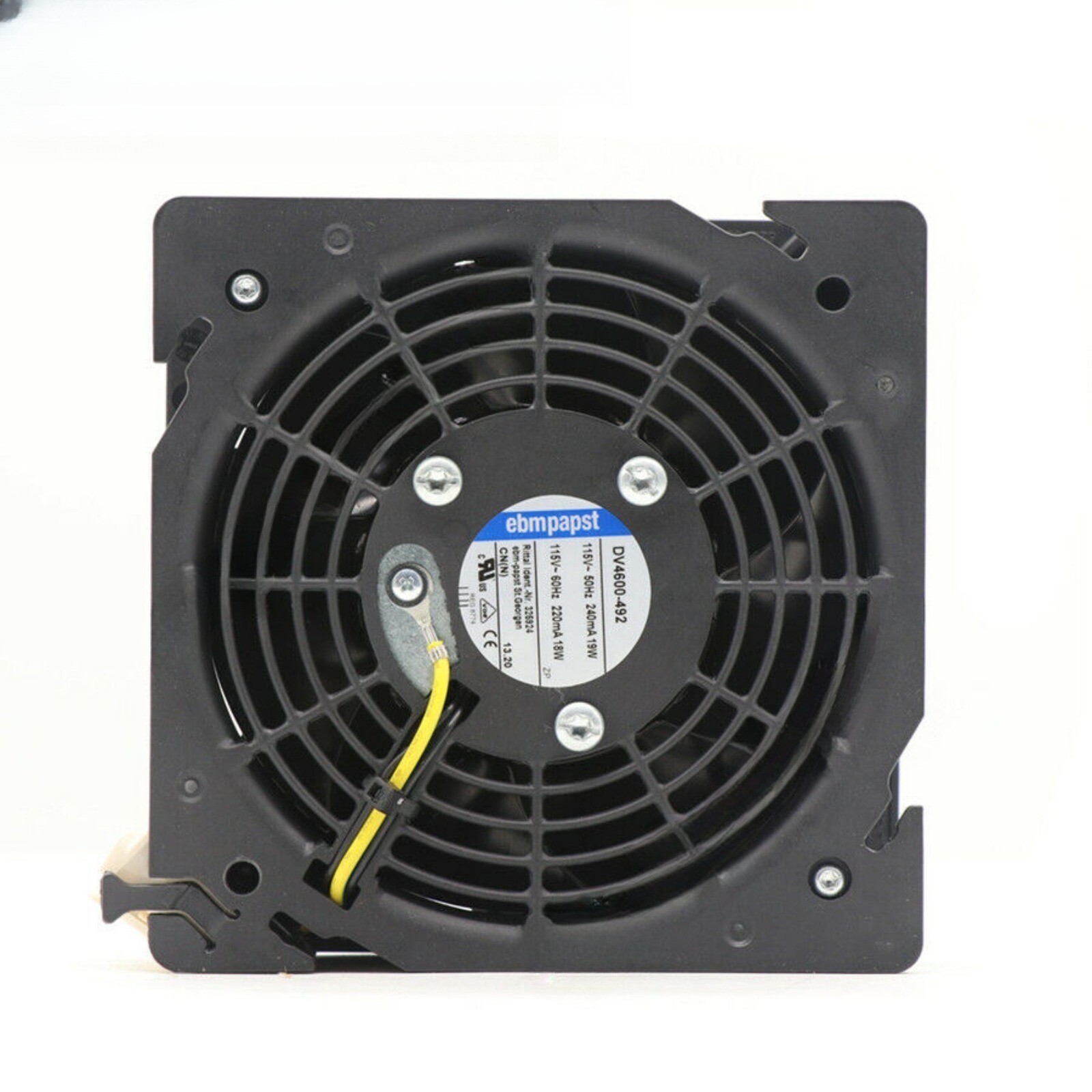 For Ebmpapst DV4600-492 Cabinet Cooling Fan Axial Fan AC 115V 18/19W 240/220mA