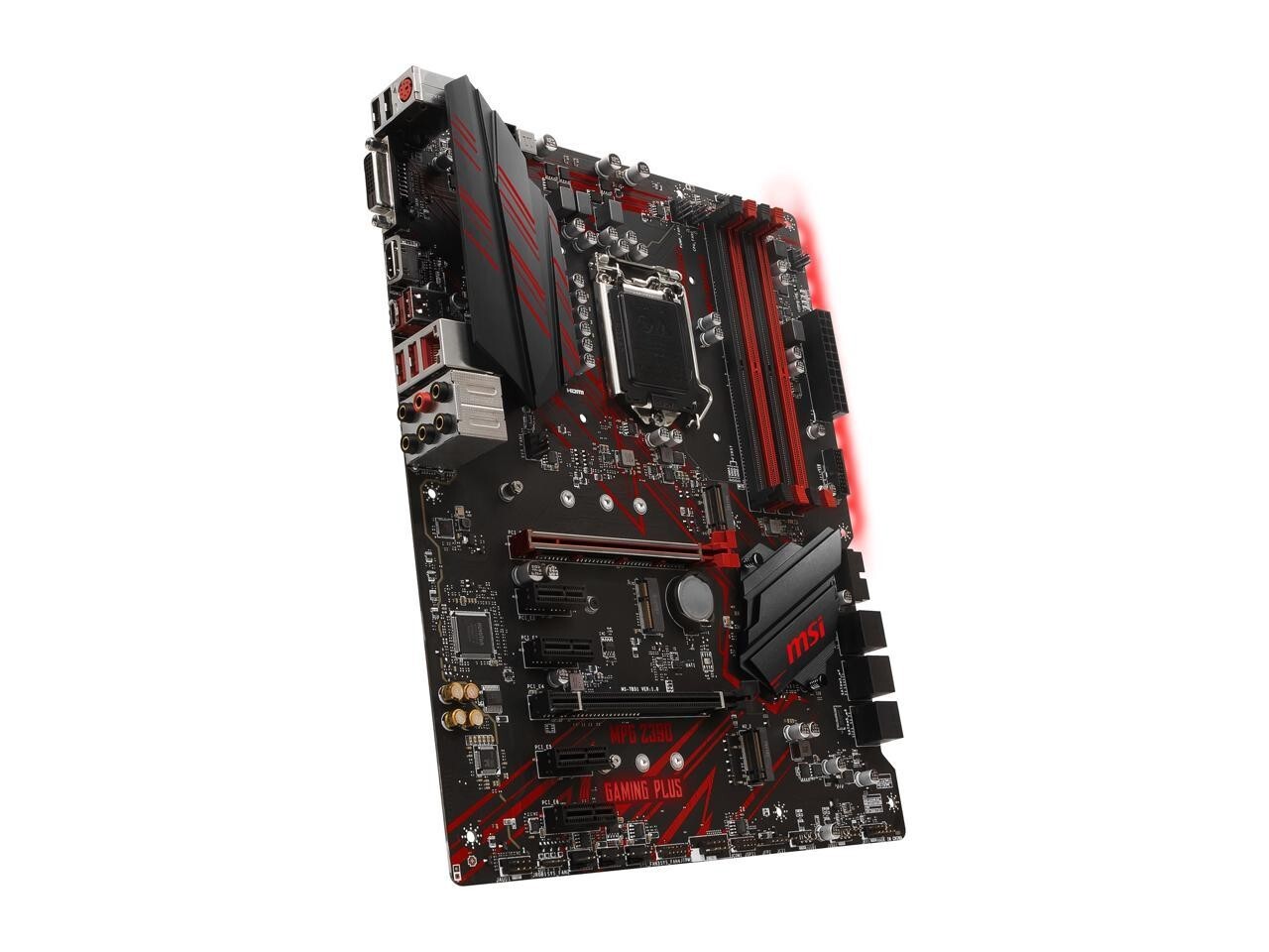 MPG Z390 GAMING PLUS LGA 1151 MSI Intel ATX Motherboard M.2 USB 3.1 DDR4