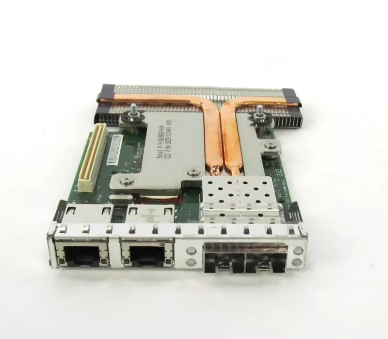 Dell 0C63DV Quad Port 2x 10Gbe SFP 2x 1Gb I350 Network Daughter Card X520-DA2