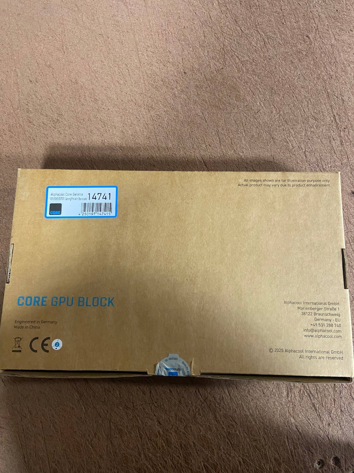 Alphacool Core Geforce RTX 5080/5070Ti GamingPro with Backplate (14741)