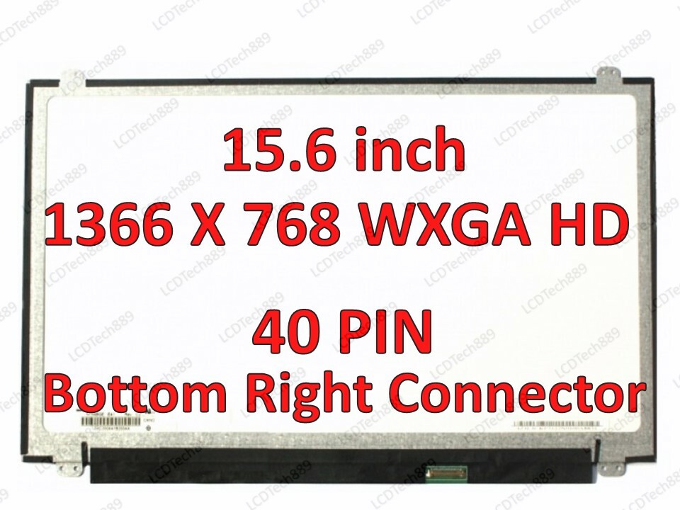 New LTN156AT30 for HP Glossy 15.6″ 40pins New LCD Screen Replacement LED Display