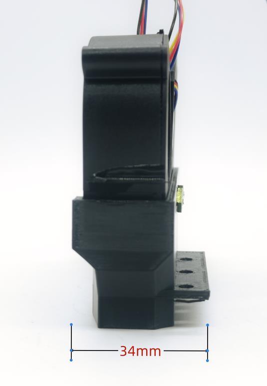 Cooling fan for NVIDIA Tesla K20 / K40 / K80 / M10 / M60 graphics card