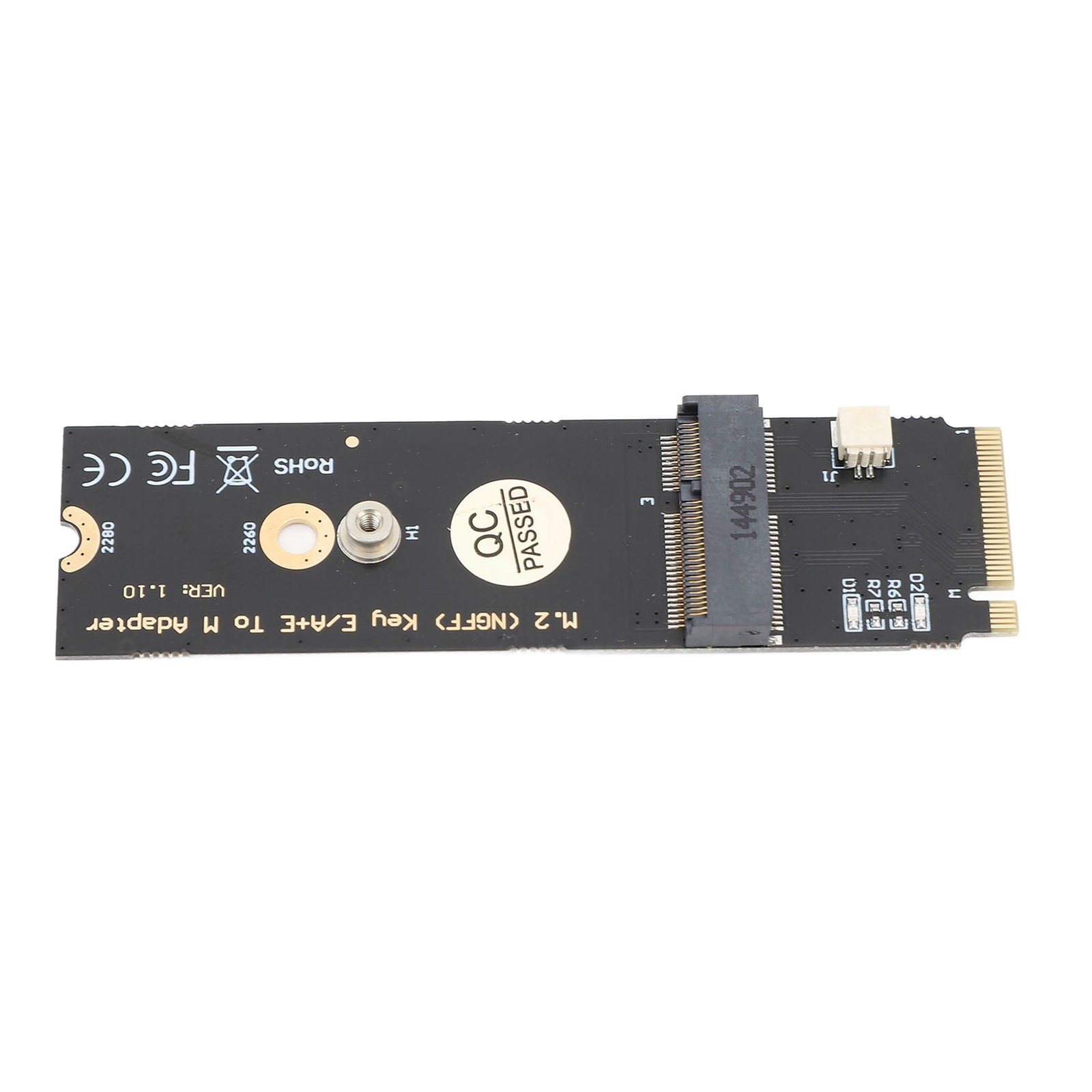M.2 NGFF A E Key WiFi Bluetooth Card To M.2 Key M SSD Adapter For AX2 CRBU