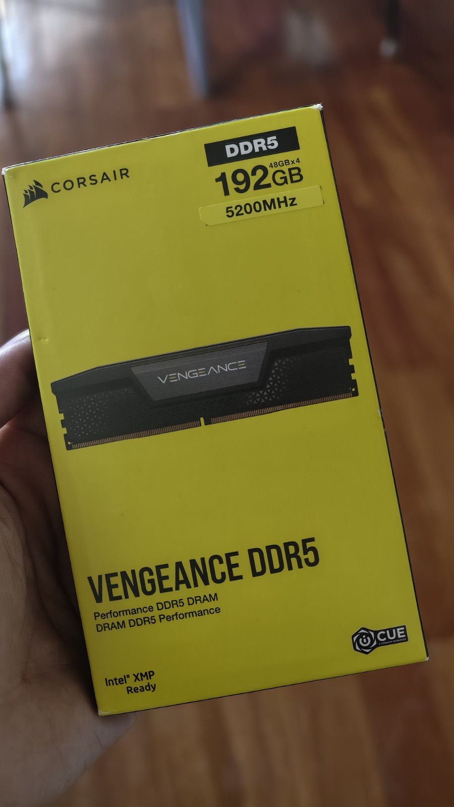 Corsair VENGEANCE DDR5 192GB (4x48GB) 5200MHz CL38 – High-End RAM Kit – CMK192GX