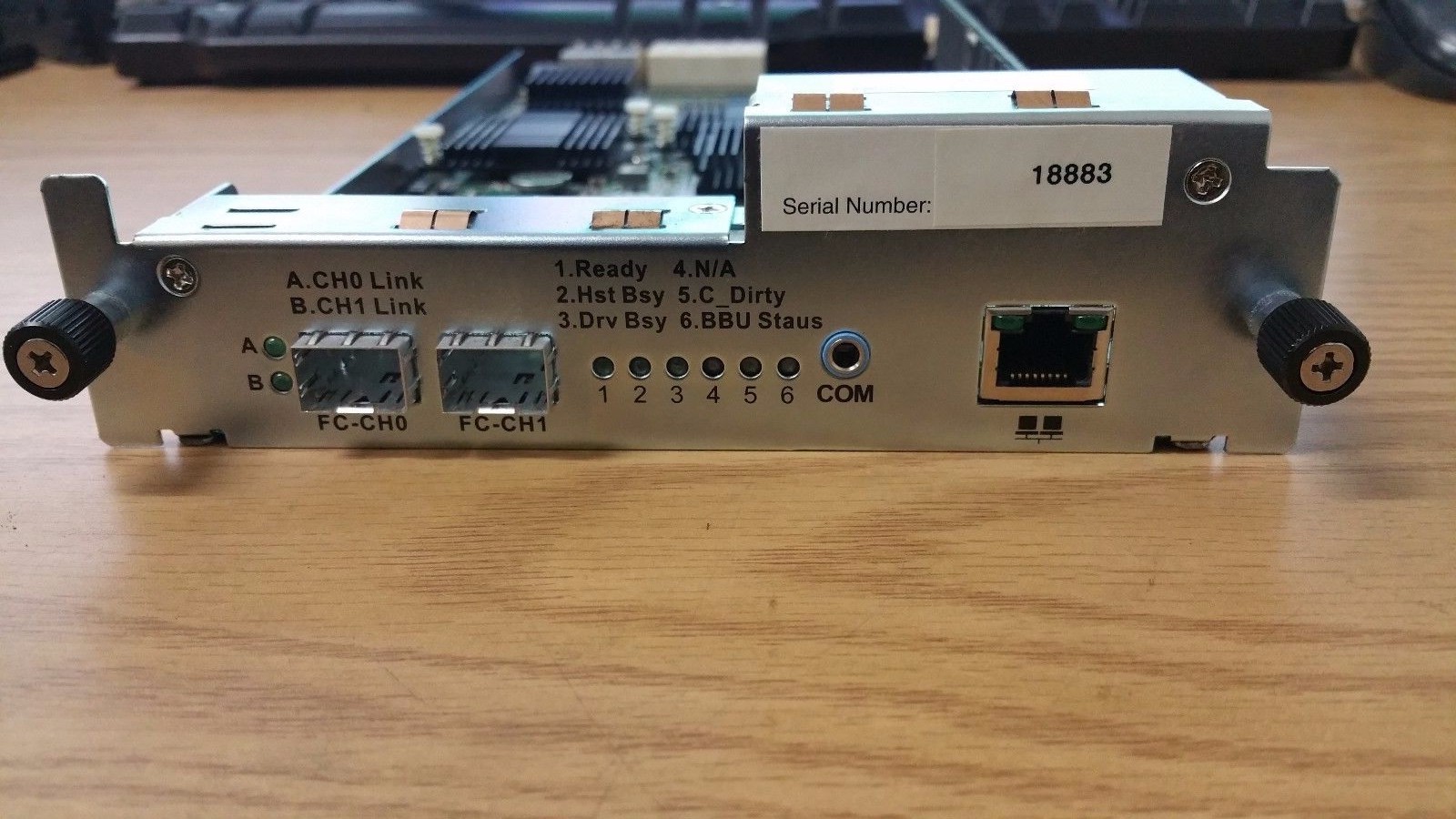 Infortrend 82AF24GD08-0010 Storage controller RAID Card w/ 1GB RAM