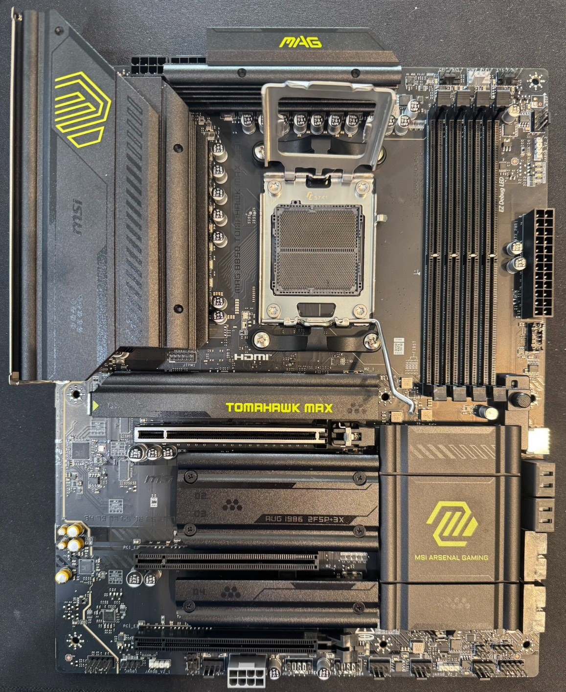 [READ] MSI – MAG B850 TOMAHAWK MAX WIFI AMD B850 ATX DDR5 Wi-Fi 7 Motherboard