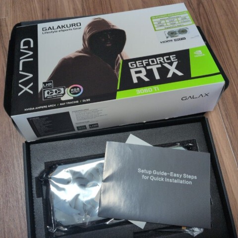 RTX3060TI 8G GALAX GEFORCE Excellent Condition Kuros