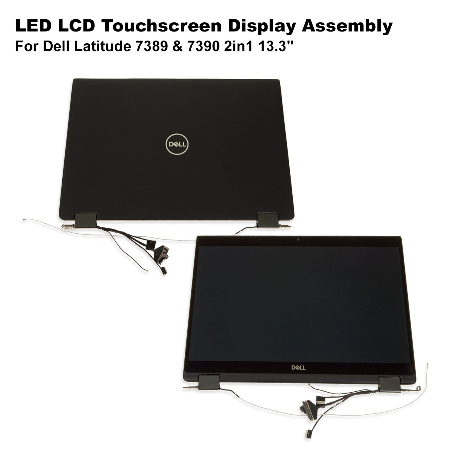 Dell Latitude 7389 7390 FHD 13.3″ Touchscreen LED LCD Display Assembly PYGK3