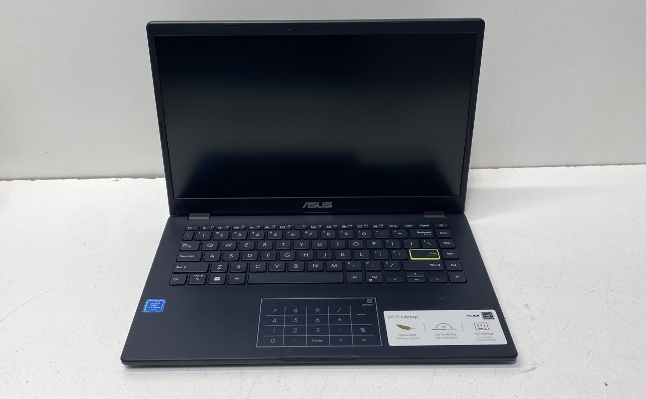 ASUS VivoBook E410MA 14″ Laptop Intel Celeron Windows 10 NumberPad For Parts