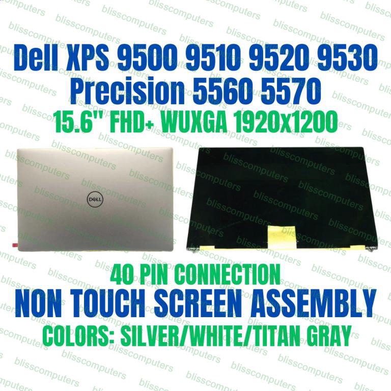 Dell XPS 15 9530 LCD Non Touch Screen Assembly FHD 169WD