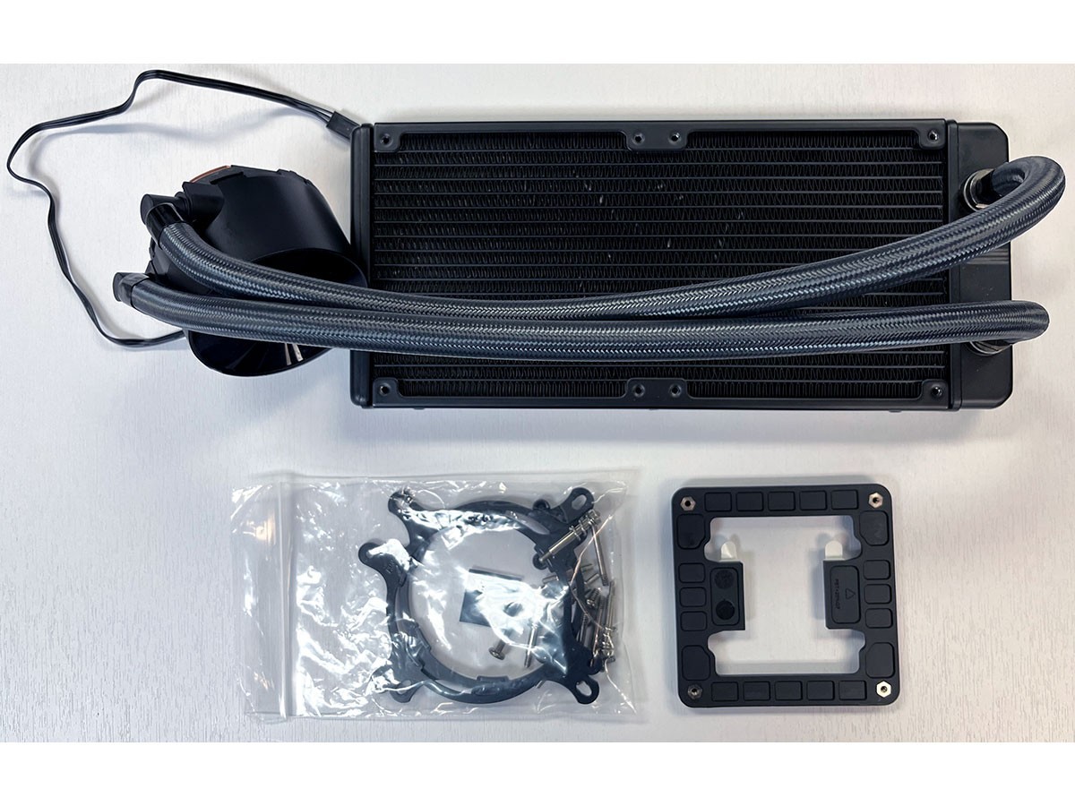 ID-COOLING FROSTFLOW X 240 CPU Liquid Cooler (Black) – Used, Working