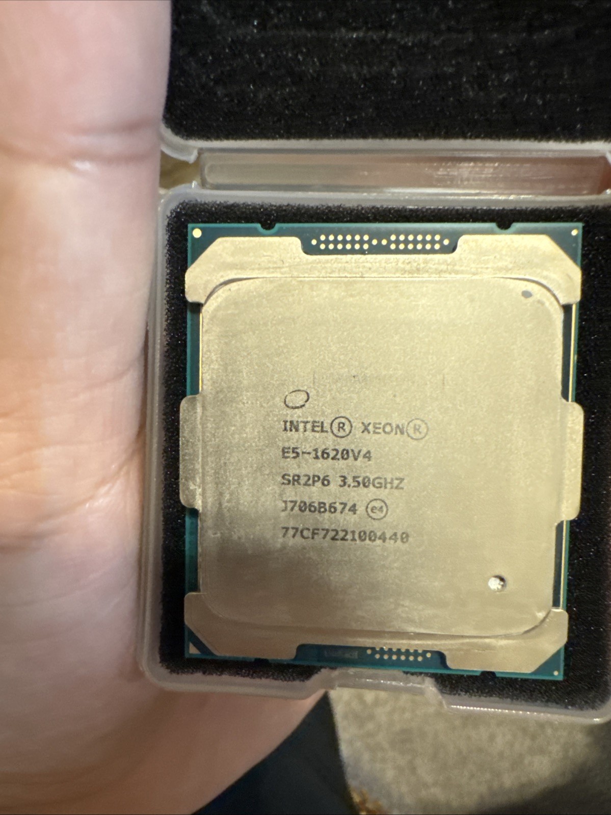 Intel Xeon E5-1620 v4 3.5GHz 10MB 4 Core SR2P6 LGA 2011-3 Server CPU