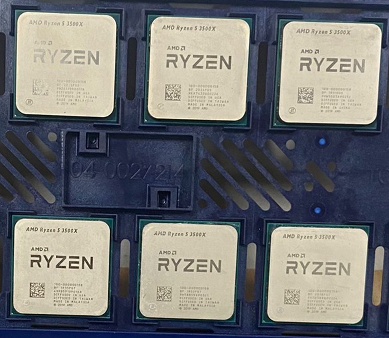 AMD Ryzen R5 3500X 6 core 6 threads 32MB 65W 3.60-4.10GHz AM4 CPU processor