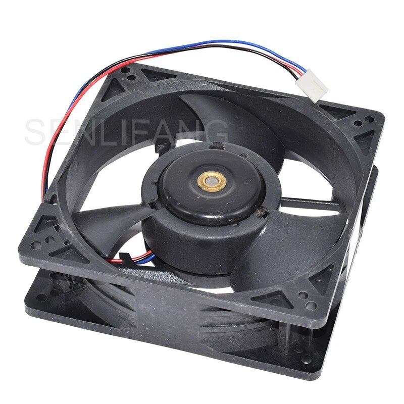 Well Tested EFB1324SHE 4C58 DC 24V 1.38A 3-wire 127x127x38mm Server Cooler Fan