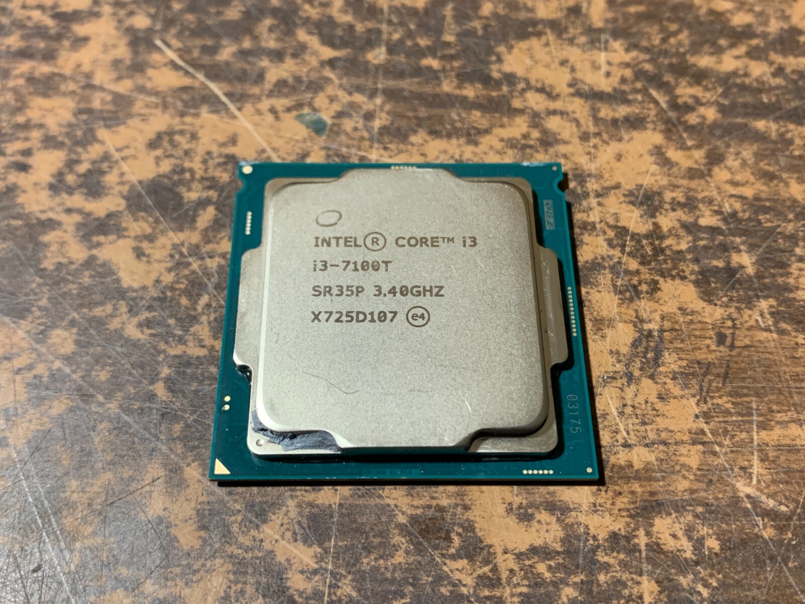 Intel SR35P Dual Core i3-7100T 3.4 GHz LGA 1151 CPU 7th Gen Processor