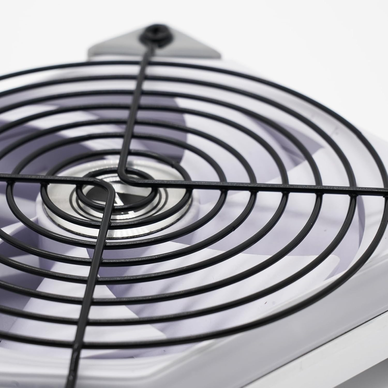 120Mm Fan Grill, Fan Cover, Black Fan Grill Guard, Metal Black with Replaceme…