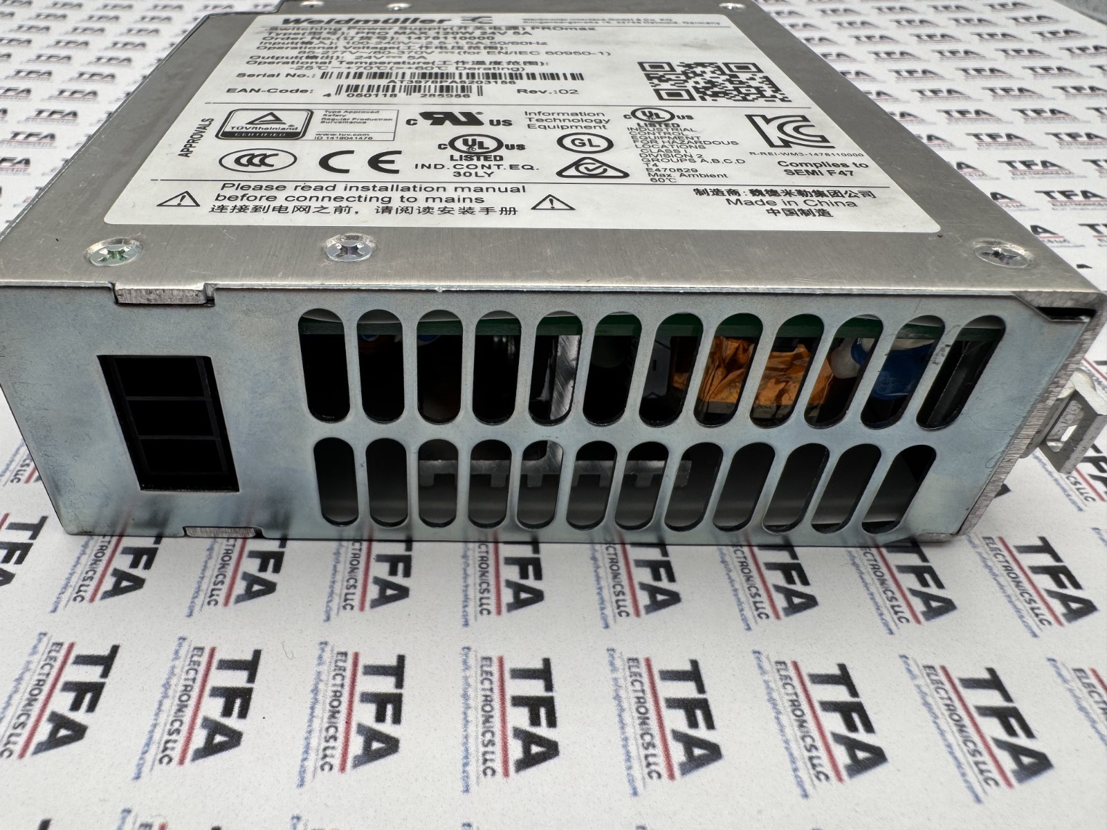 1 PCS Weidmuller 1478110000 Power Supply Pro Max 24V Adj (22.5-29.5)V 5A 120W