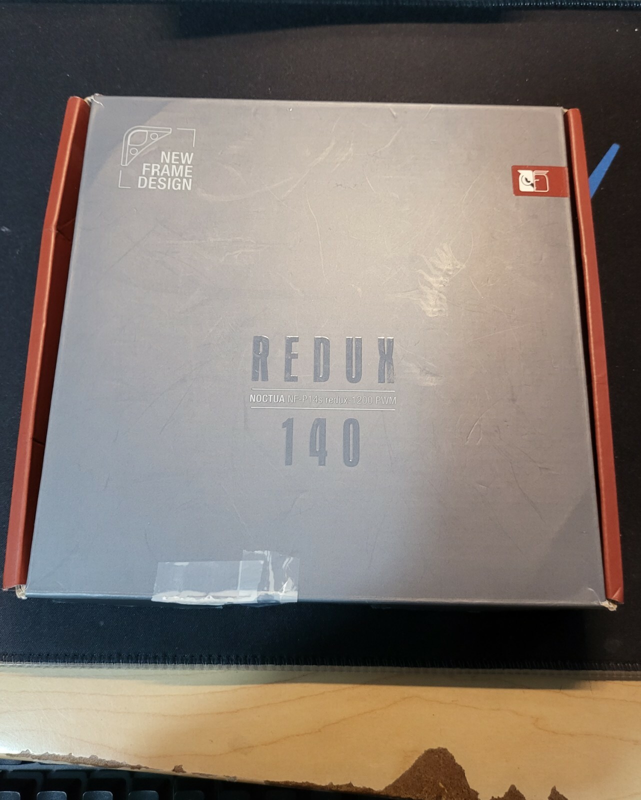 Noctua NF-P14s redux-1200, Quiet Fan, 3-Pin, 1200 RPM (140mm, Grey)