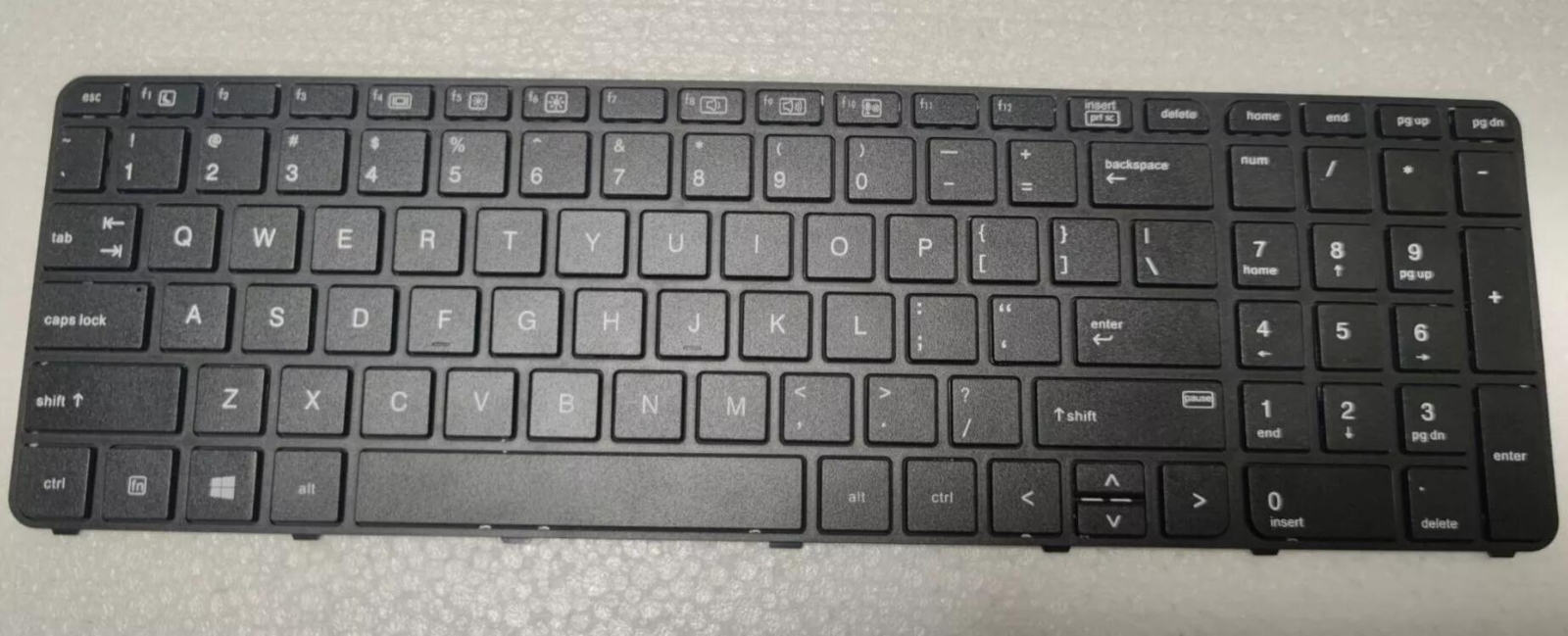 US Keyboard for HP Probook 650 G2 655 G2 HSTNN-Q95C Q03C No Backlit