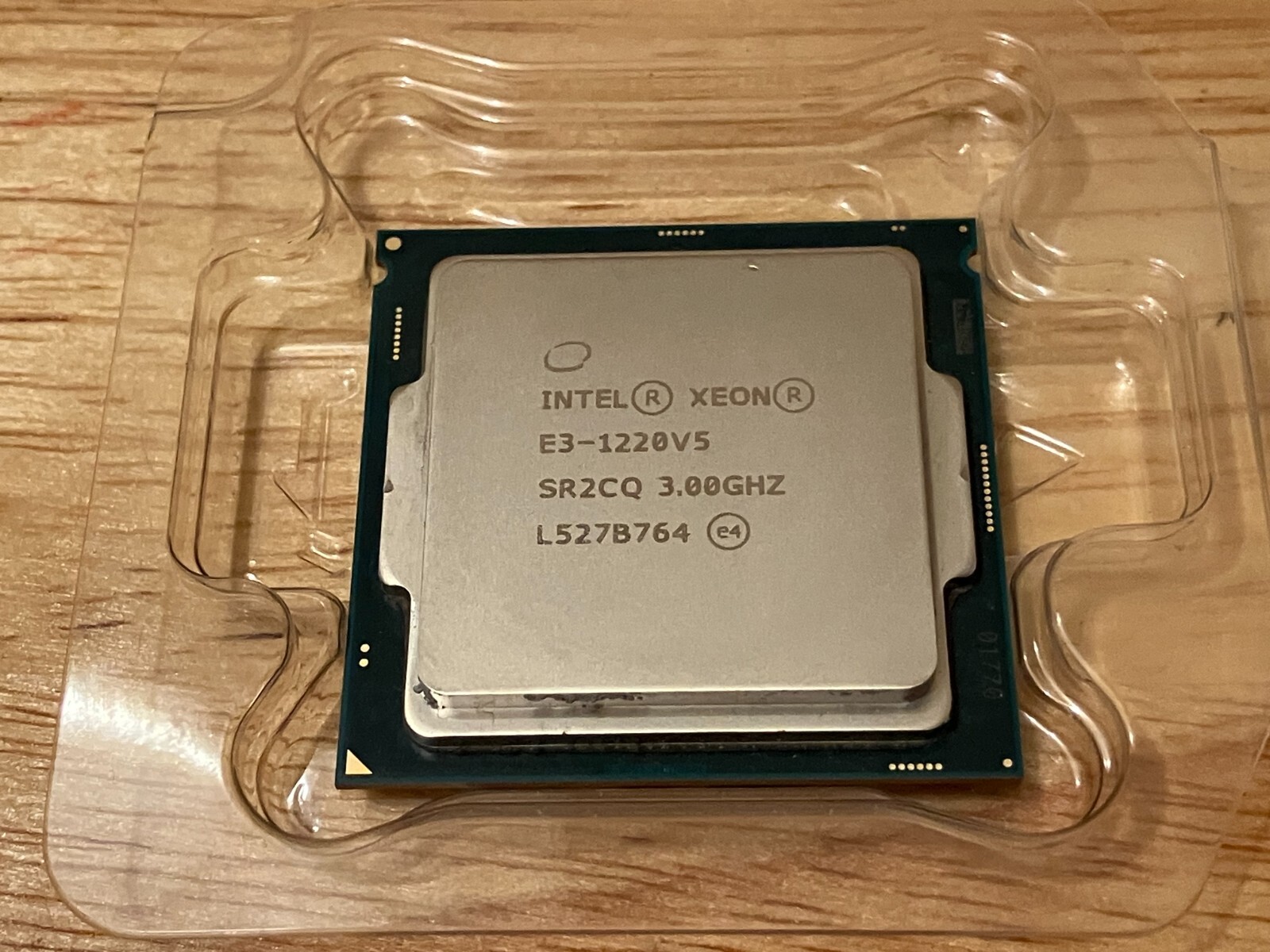 Gently Used Intel XEON E3-1220V5 SR2CQ 3.00GHZ Processor