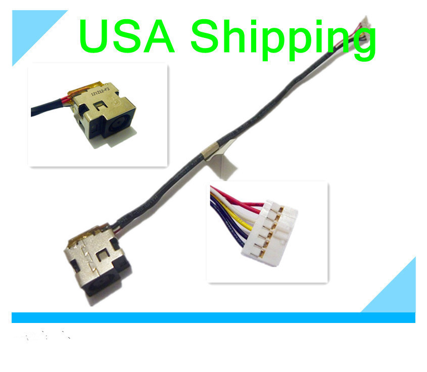 DC power jack cable harness for HP dv5-1128el dv5-1387nr dv5-1388us dv5-1392nr