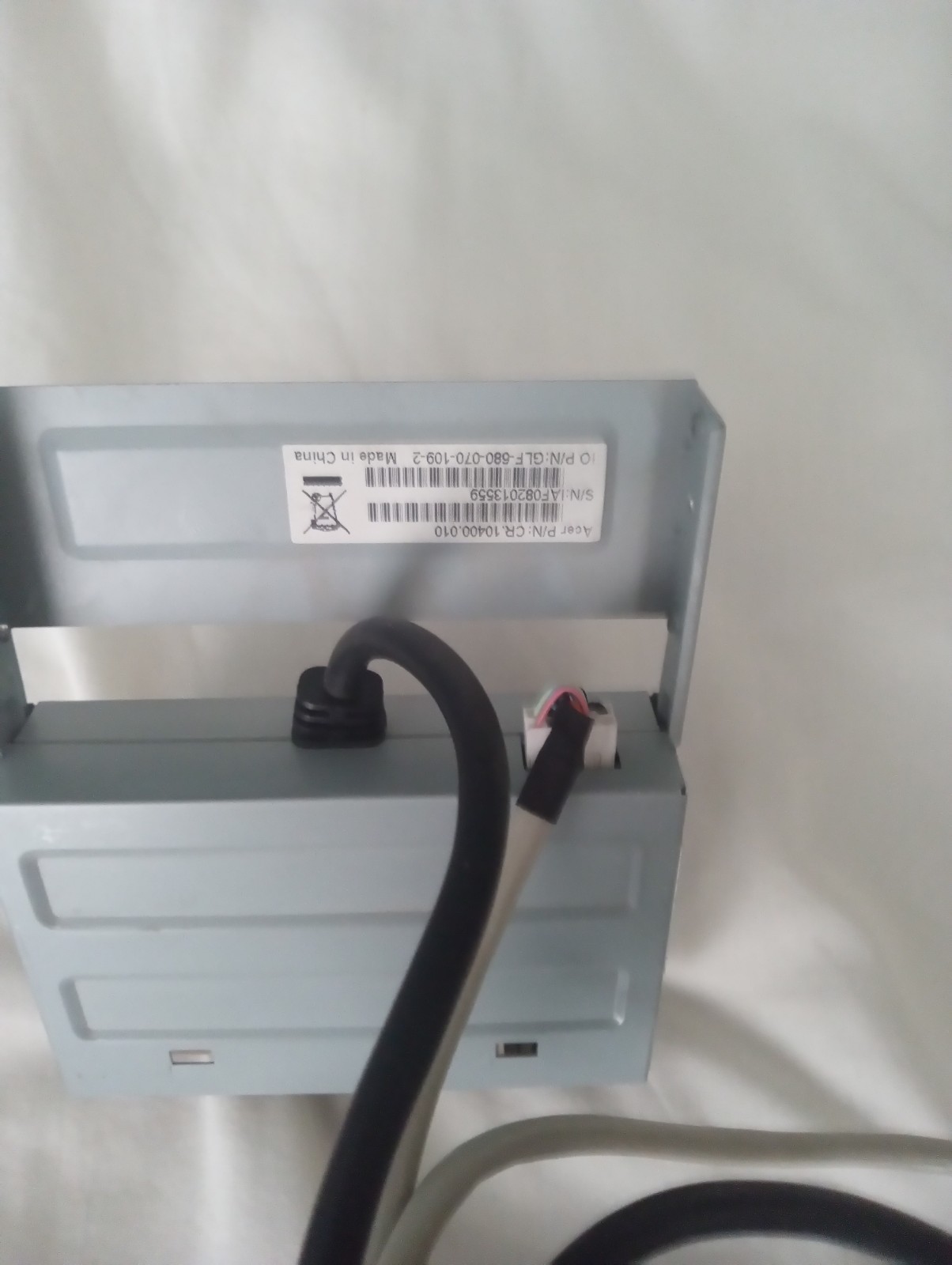 Genuine Acer Internal Card Reader / USB /FireWire Front Panel Module – P/N:…