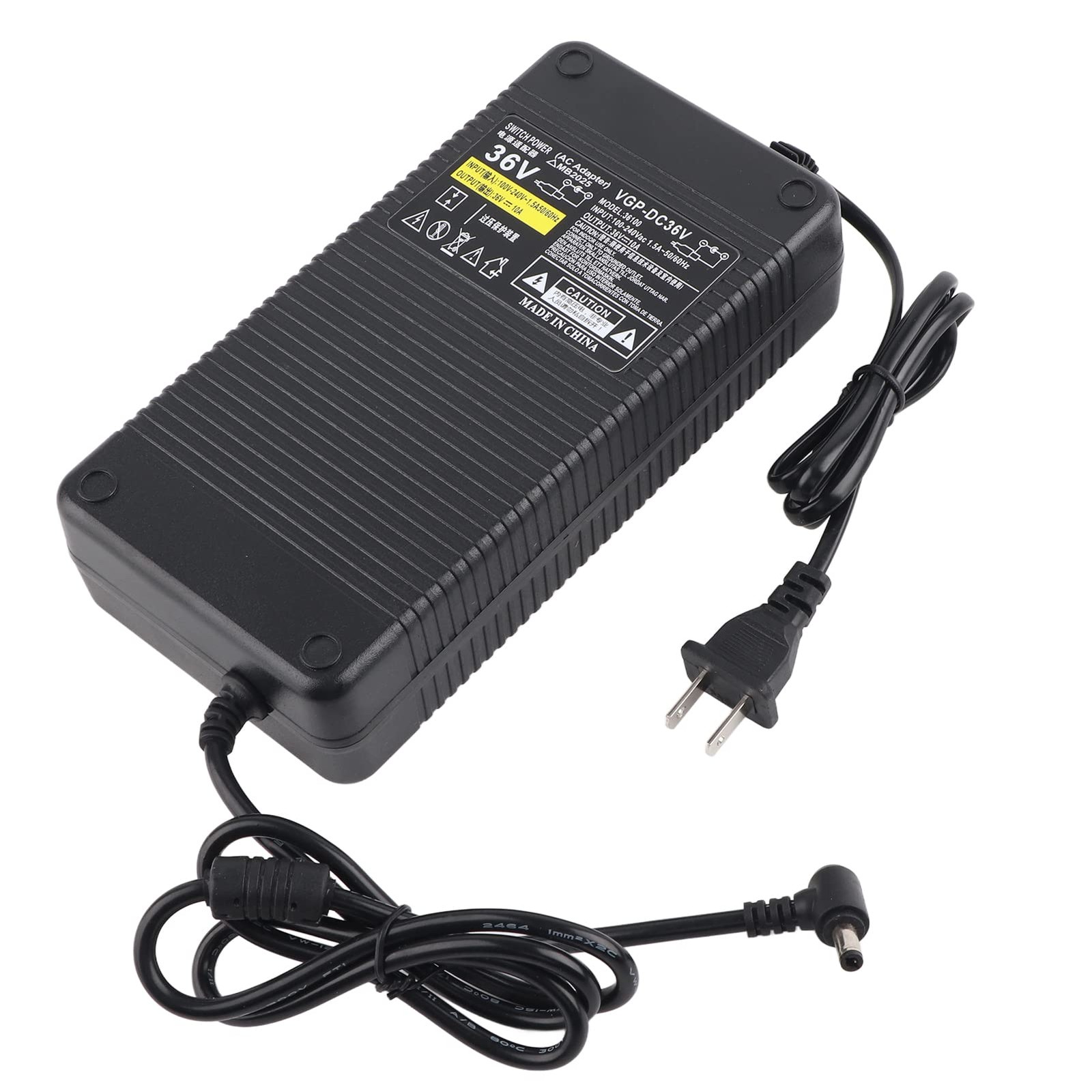 36V 10A Power Supply Adapter, Switching Power Supply Charger for Medium Low V…