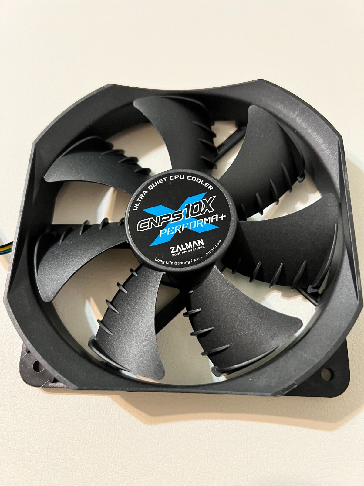 Zalman PERFORMA+ 120mm Fan case Long life Bearing 4 Pin PWM 12V 0.20A,ORIGIN