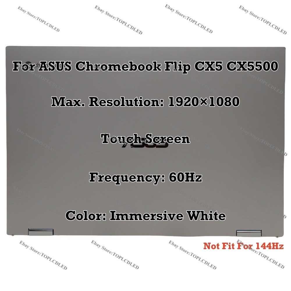 ASUS Chromebook Flip CX5 CX5500FEA LCD Touchscreen Complete Display Unit