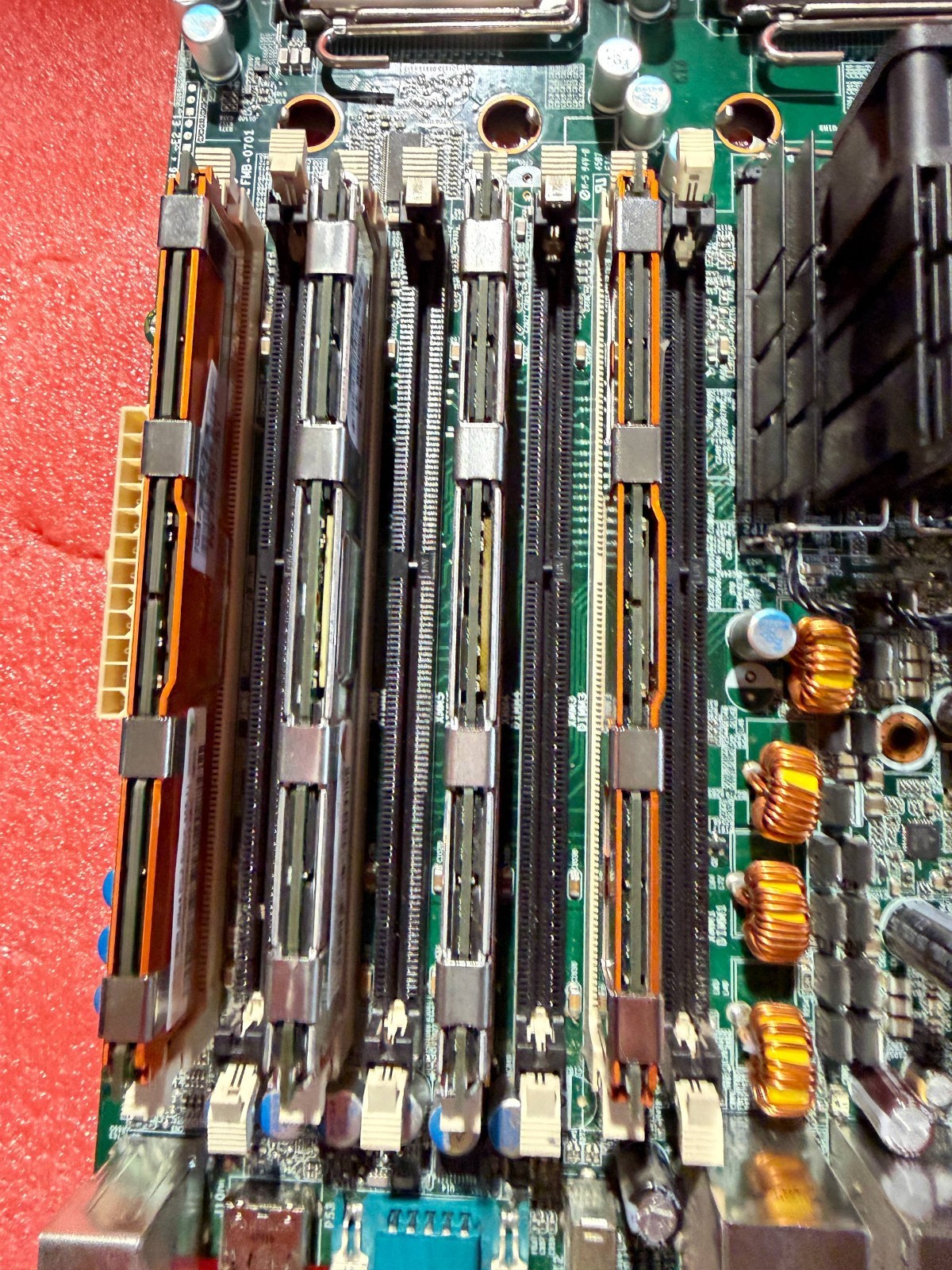 HP XW8600 439241-001 Motherboard Dual LGA771 Xeon x5460x2 SLANP 4x2gb Memory