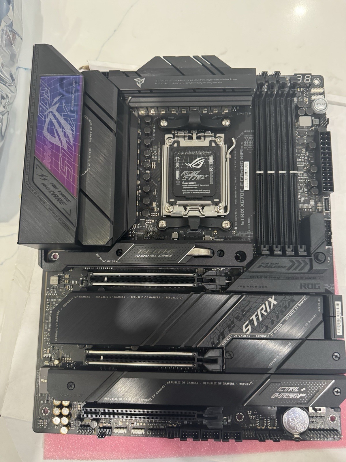 ASUS ROG Strix X670E-E Gaming WiFi AM5 ATX AMD Motherboard